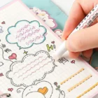 6-in-1 Designer Pattern Roller Linear Color Pen-