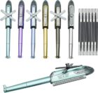 Helicopter Shape Gel Pen with Illuminated Fun ( Pack of 1 )
