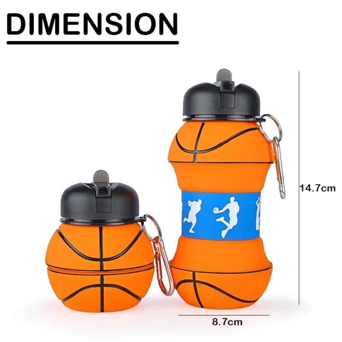 Collapsible Silicone Water Bottle 550ML