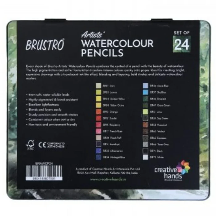 Brustro Artists Watercolour Pencil Sets