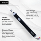 Brustro Slim Battery Operated Electric Eraser