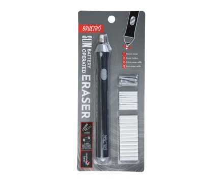 Brustro Slim Battery Operated Electric Eraser