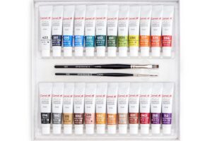 Camel Artist Acrylic Colour Set 24 x 9ml tubes