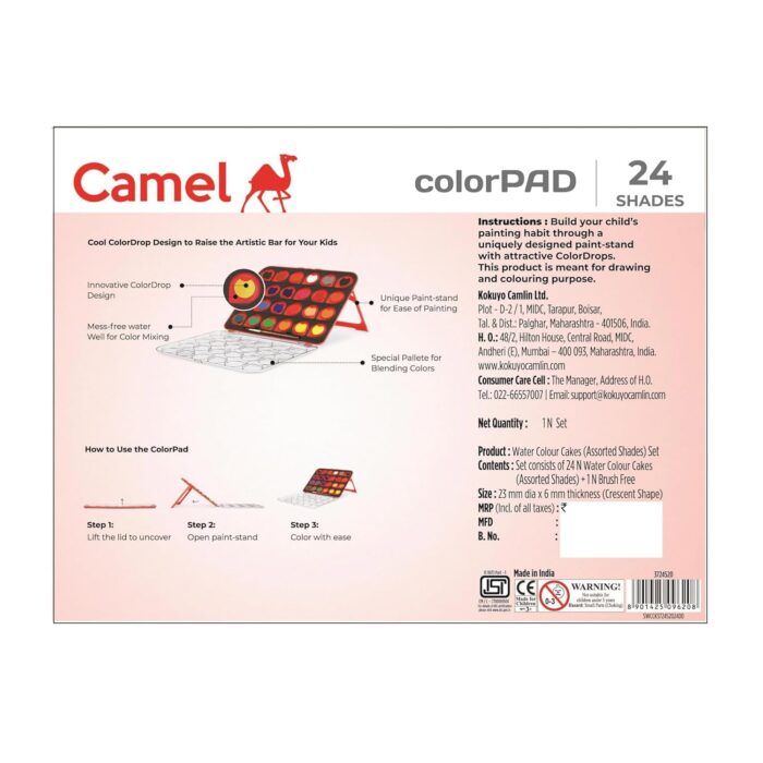 Camel ColorPad 24shades