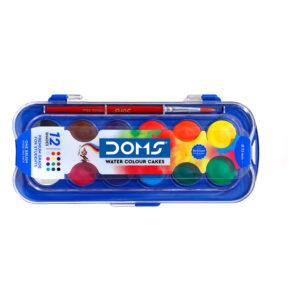 Doms Water Colour Cakes 23mm For Students