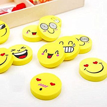 Emoji Smiley Fancy Erasers