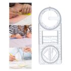 Multifunctional Mathematics Drawing Geometric Ruler