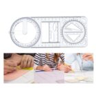 Multifunctional Mathematics Drawing Geometric Ruler