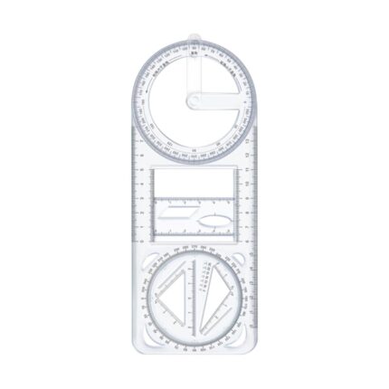 Multifunctional Mathematics Drawing Geometric Ruler
