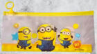 Minions Design Kids Transparent Pencil Pouch for Birthday Return Gifts set of 12
