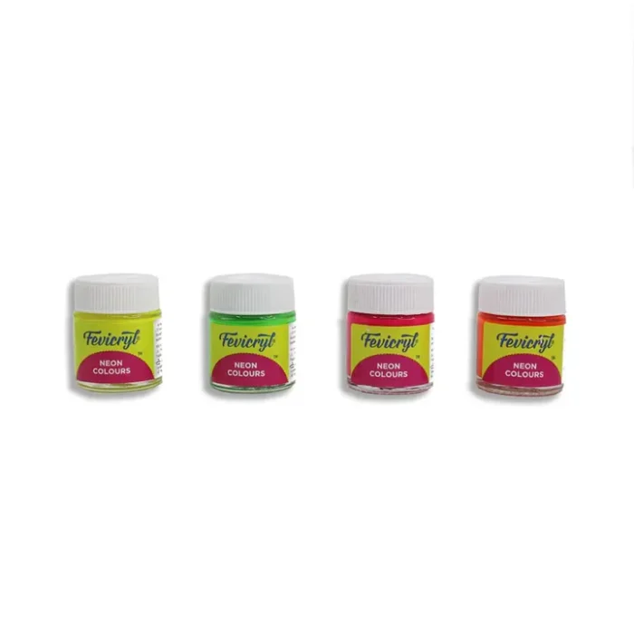 Pidilite Fevicryl Neon Colours Set Of 4