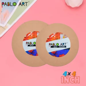 Pablo MDF Art Board Cut Out (Circle)
