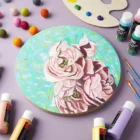 Pablo MDF Art Board Cut Out (Circle)