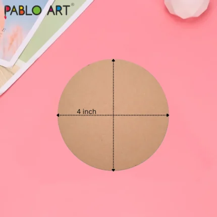 Pablo MDF Art Board Cut Out (Circle)