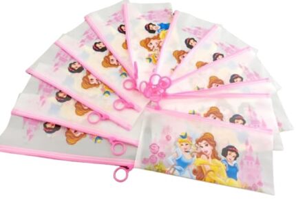 Princess Transparent Zipper Pouch