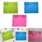 Silicone Craft Painting Mat with Brush Holders and Bunny Rinse Cups