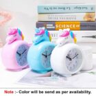 Trendy Unicorn Style Alarm Clock with Pen Holder for Kids