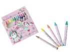 Unicorn Theme Wax Crayons Set for Kids – 12 Shades (Multicolor)
