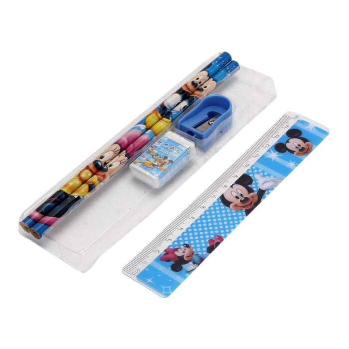 Mickey Minnie Mouse Cute Mini Stationery Set For Kids Birthday Return Gifts
