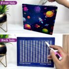 Wooden Piggy Bank Money Box 1,00,000 Goal Tracker