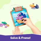 Bloomingo Puzzle Kit - My First Jigsaw Puzzle - Unicorn, The Friendly Fairy & Dino