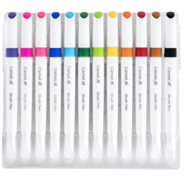 Camel Brush Pen Set 12 &24