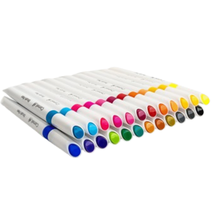 Camel Brush Pen Set 12 &24