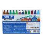 DOMS-Bi-Colour Crayons Two Sided Colours in one Crayon