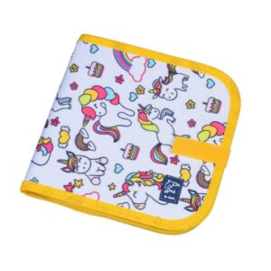 Erasable Doodle Books with 12 Watercolor Pens, Writing Boards, Gifts for Kids 2~12, Painting Toy Set for Car Travel, Road Trip, Birthday Gift,14 Pages for Funny Drawing (Unicorn)