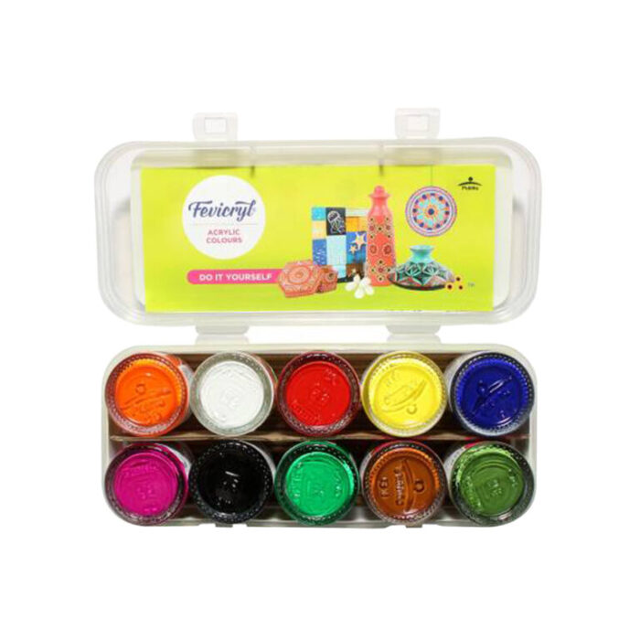 Fevicryl Acrylic Colours Set – Sunflower Kit