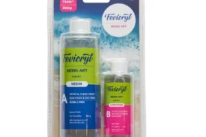 Fevicryl Ultra Clear Resin Kit – 300g – 3:1 Ratio – Crystal Epoxy for DIY Art