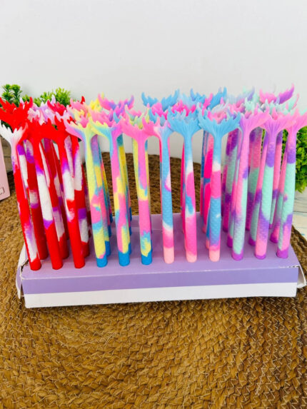 Mermaid Silicone Pen – Cute Ocean Theme Gel Pen for Kids & Adults | Smooth Writing, Comfortable Grip, Perfect for Drawing, Journaling & Gifts