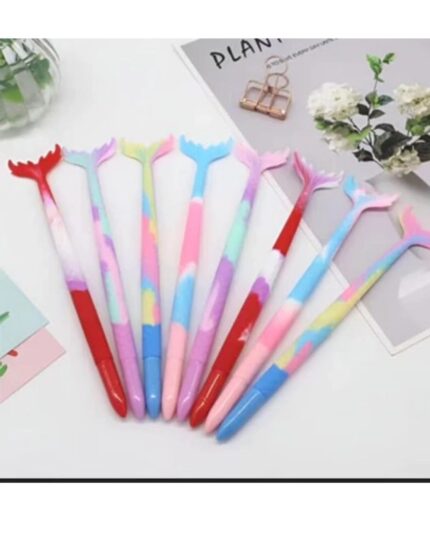 Mermaid Silicone Pen – Cute Ocean Theme Gel Pen for Kids & Adults | Smooth Writing, Comfortable Grip, Perfect for Drawing, Journaling & Gifts