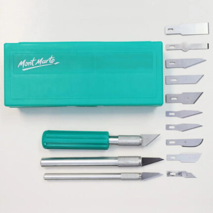 Mont Marte Hobby Knife Set Signature 13pc