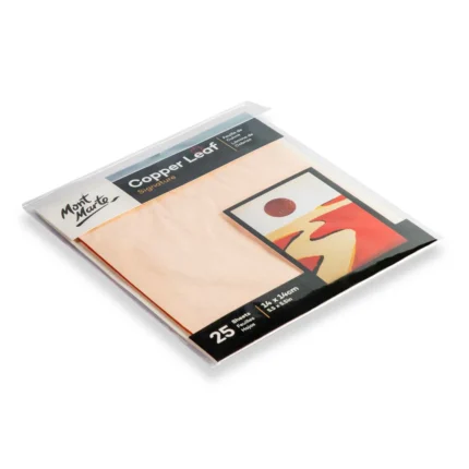 Mont Marte Imitation Copper Leaf Signature 14cm x 14cm (5.5in) 25-Sheets