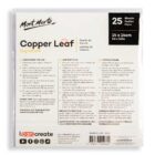 Mont Marte Imitation Copper Leaf Signature 14cm x 14cm (5.5in) 25-Sheets