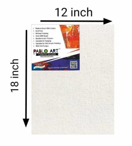 Pablo Art 12×18 Canvas Board