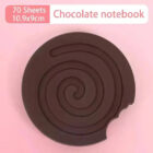 Sweet Notes Chocolate-Scented Notebooks- Roll Pie