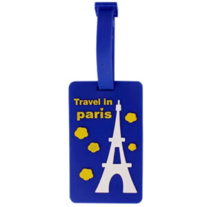 Silicone Luggage Tag Travel In Paris