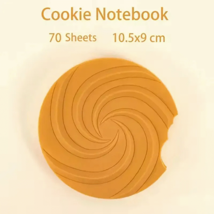 Sweet Notes Chocolate-Scented Notebooks-Danasa Butter Cookie