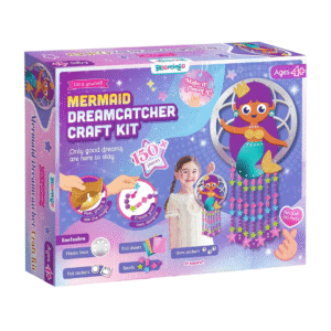 Bloomingo Mermaid Dreamcatcher DIY Rock Painting Kit for Kid