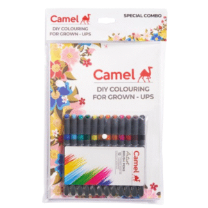 CAMEL DIY COLOURING FOR GROWNUPS