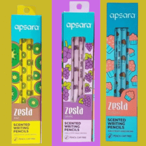 Apsara Zesta Scented Pencils 3 Unique Fragrances