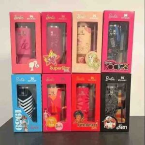 Barbie x Stanley FlowState Quencher tumbler