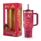 Barbie x Stanley FlowState Quencher tumbler dynamite