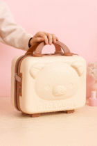 Bear style trending luggage bag or Vanity