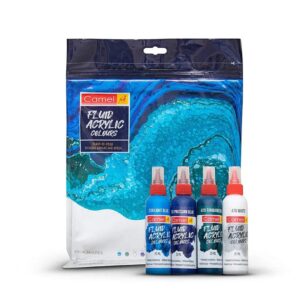 Camel Fluid Acrylic Colours DIY Kit