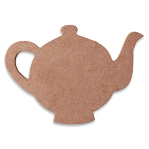 MDF Coaster Teapot W5 X H3.7Inch 5.5Mm Thick 1Pc