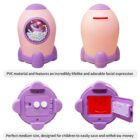 Rocket Piggy Bank for Kids Cute Coin Saving Box with Lock & Keys
