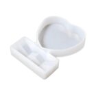 Silicone Mould Heart Photo Stand Resin & Clay Craft Mould L4.75 X W3.5 D-0.75 inch 1pc